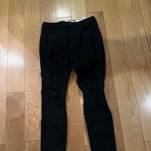NWT Hollister black jeans